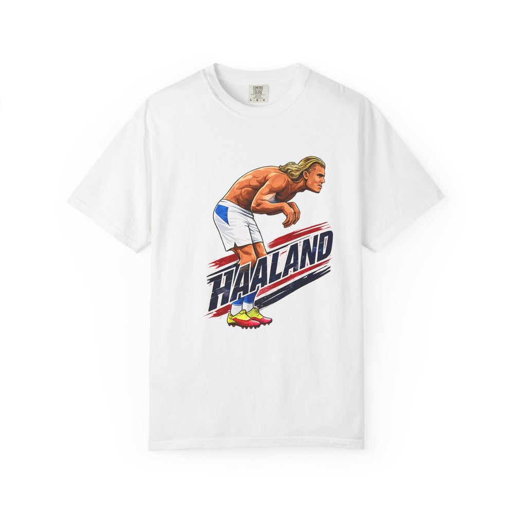 Erling Haaland Graphic T-Shirt — 'Giggity Giggity... GOAL!' Soccer Fan Tee