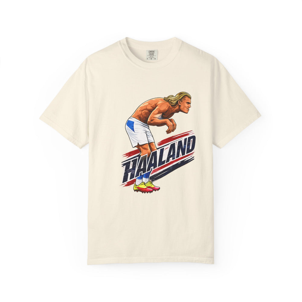 Erling Haaland Graphic T-Shirt — 'Giggity Giggity... GOAL!' Soccer Fan Tee