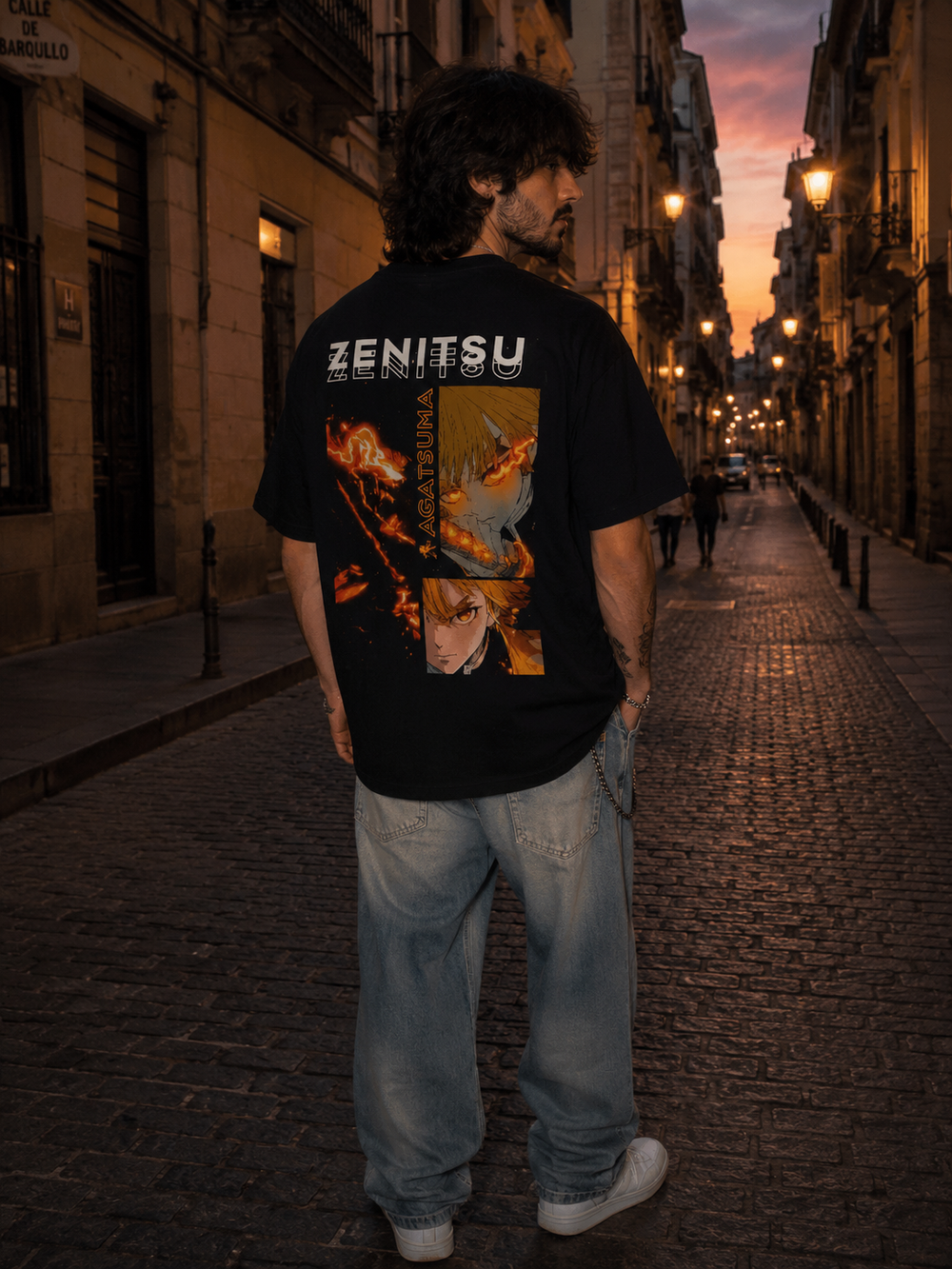 Zenitsu Agatsuma Thunder Breathing Tee