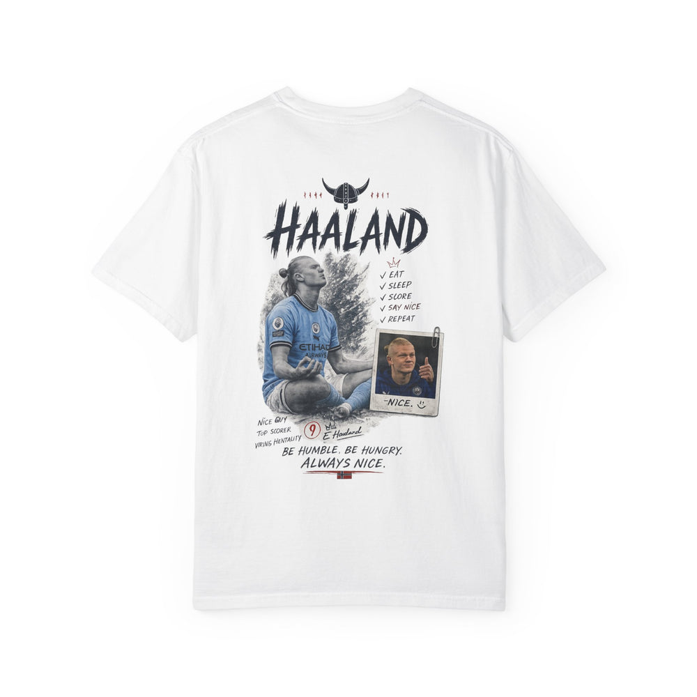 Haaland 'Go Fast Like a Viking' Soccer T-Shirt