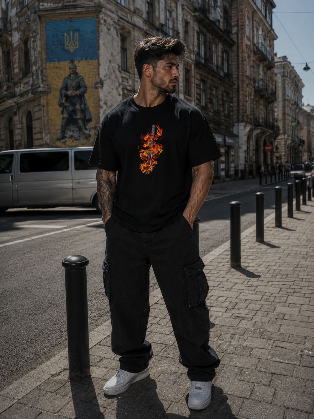 Demon Slayer Flame Breathing Front and Back T-Shirt