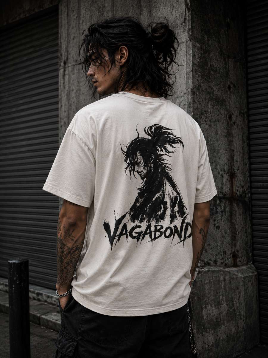 Miyamoto Musashi Vagabond Manga Illustration T-Shirt