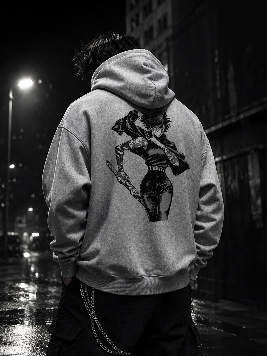 Awaken Maki Zenin Graphic Hoodie